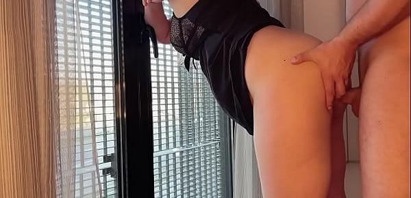 Standing anal for Russian milf in prison